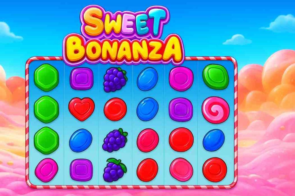 Jogo Sweet Bonanza disponível nos BG777 slots